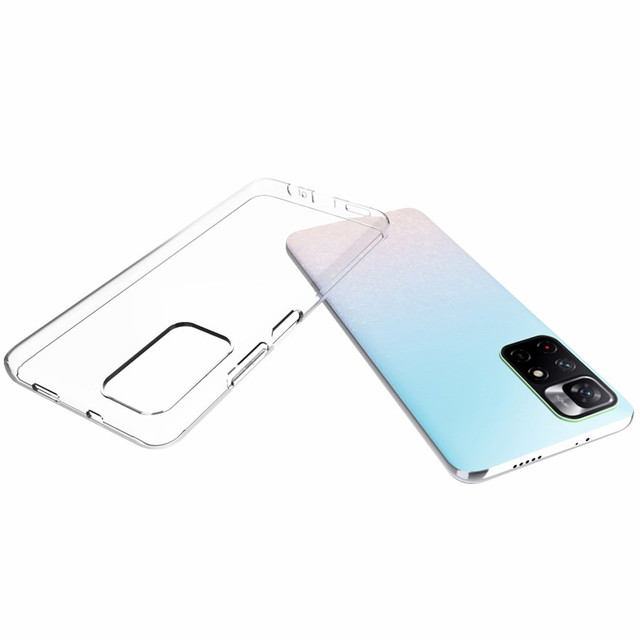 Silikonhülle Hülle Alogy für Xiaomi POCO M4 Pro transparent