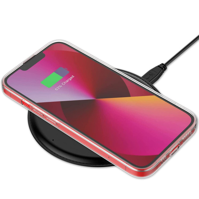 Etui pancerne obudowa Alogy Hybrid Case z osłoną na aparat do Apple iPhone 13/14 Przezroczyste + Szkło