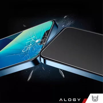 Alogy Privacy Glass gehärtetes Glas für Samsung Galaxy S24 Plus, matte Displayschutzfolie