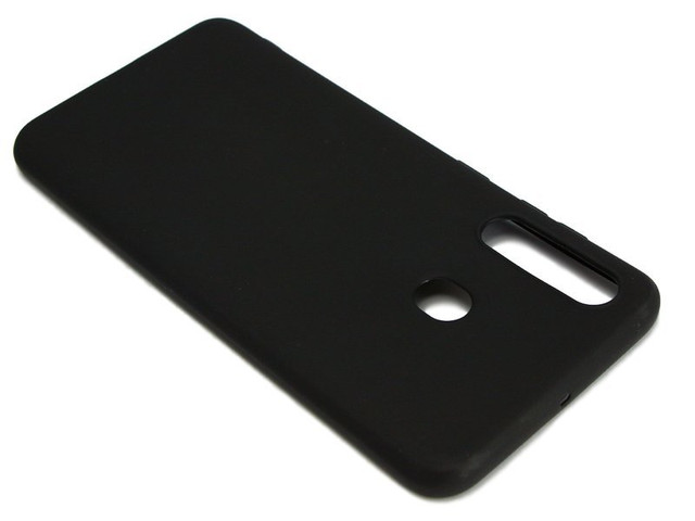 Alogy Slim Silikonhülle für Samsung Galaxy A60 schwarz Alogy Glass