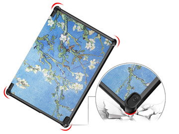 Alogy Book Cover für Lenovo M10 TB-X505 F / L Blooming Almond (van Gogh)