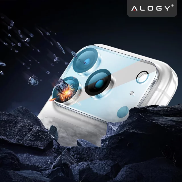 2x Glass Lens Camera for Apple iPhone 16 Pro / 16 Pro Max Alogy Lens Protector Pro Transparent