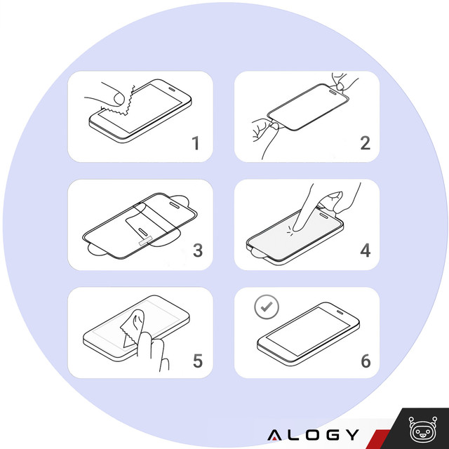 9H Tempered Glass for iPhone 15 Plus / 15 Ultra / 15 Pro Max for Alogy Screen Protector PRO