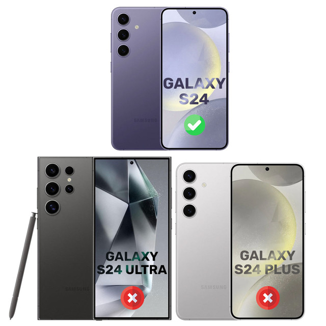 Tempered glass for Samsung Galaxy S24 with Screen Protector Pro 9H Alogy