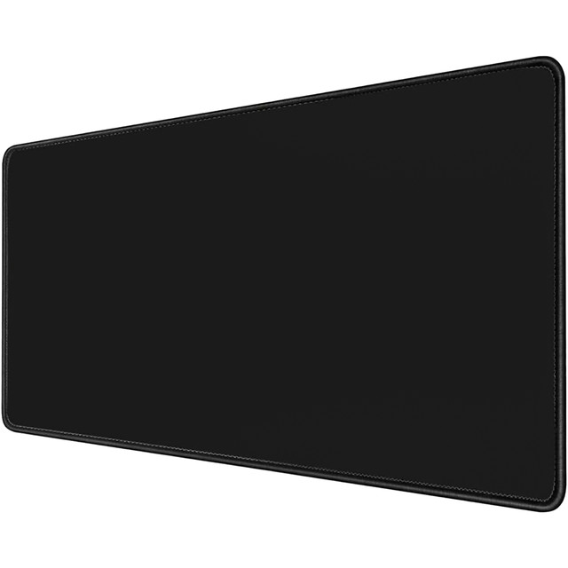Desk pad for mouse and keyboard Anti-slip protective mat XL 80x40 cm Alogy Black