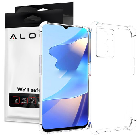 ShockProof Alogy Armor Case for Oppo A57 5G 2022 Transparent