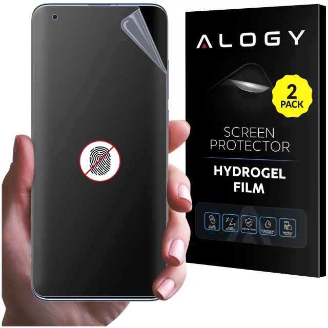2x Folia "MATOWA" do Xiaomi 10 Hydrożelowa Alogy HydroSkin Matte Pro™ na ekran do etui "BEZ ODCISKU PALCÓW"