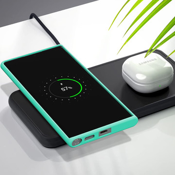 Alogy Thin Soft Case for Samsung Galaxy S22 Ultra Turquoise