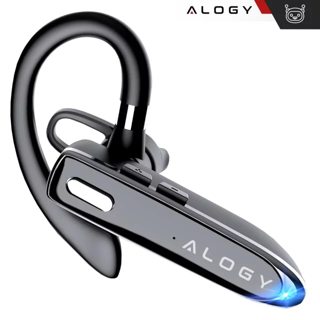 Bezdrátový headset pro hovory Bluetooth 4.0 do auta headset s displejem V8 Black
