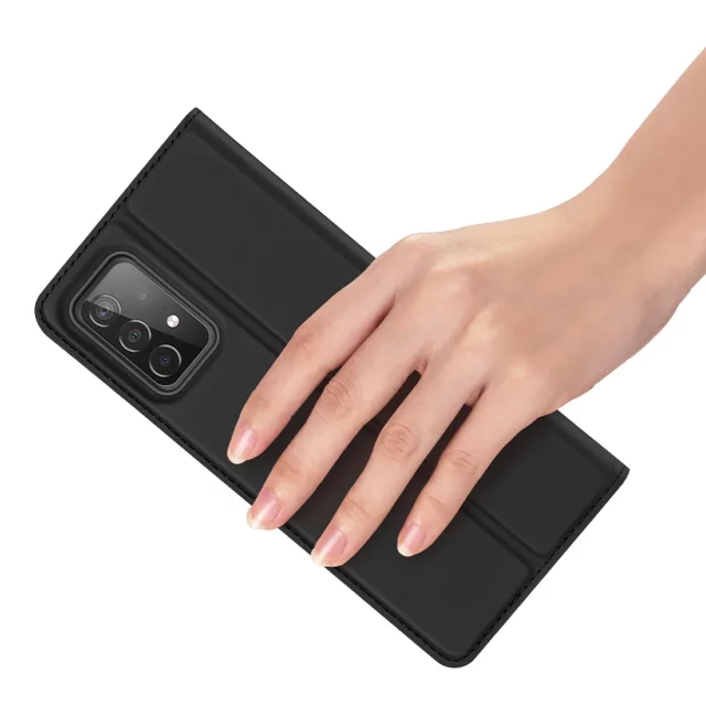 Dux Ducis Skin Pro Holster Cover für Samsung Galaxy A73 schwarz