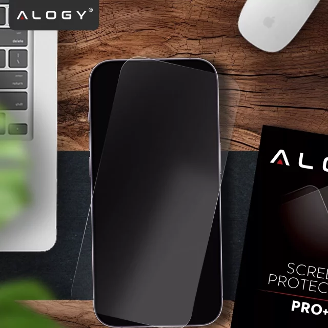 Tempered glass for Apple iPhone 16 screen protector 9H Alogy Heavy Pro ™️