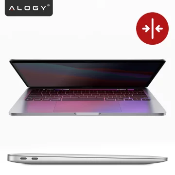 Magnetische Sichtschutzfolie für MacBook Air 13" (2018–2021) – Sichtschutz, einfache Anbringung, Aufbewahrungshülle, Blendschutz – Alogy SecureView™