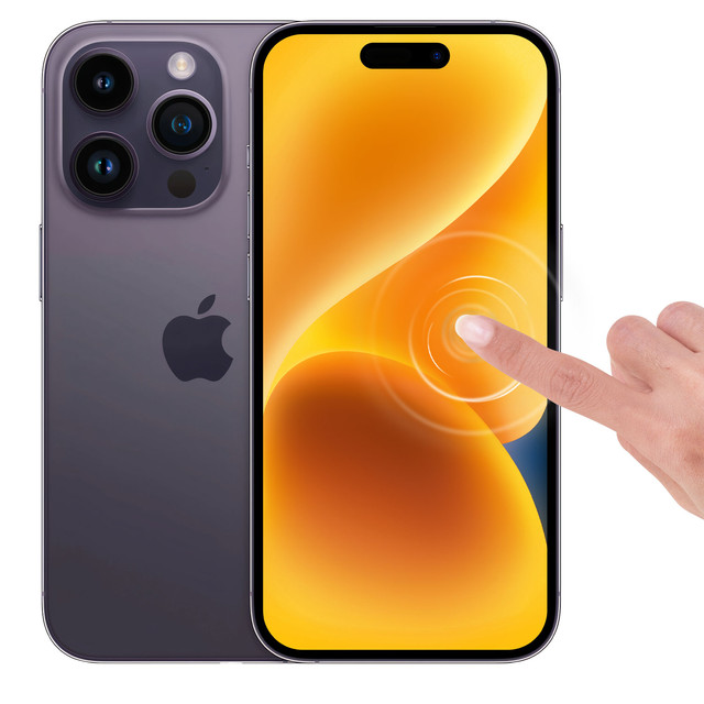 Hybridglas für Apple iPhone 15 Plus Vollbild Alogy Flexi Full Glass 9H Schutzglas Bruchsicher