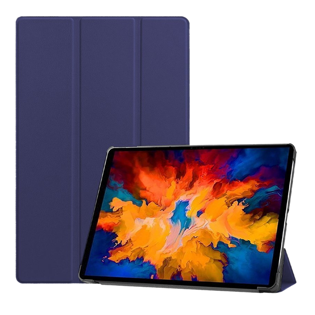 Alogy Book Cover für Lenovo Tab P11 TB-J606F Marineblau