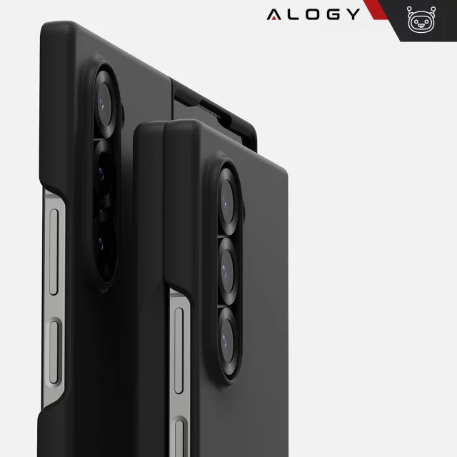 Case for Samsung Galaxy Z Fold 6 Case Thin Phone Case Alogy Protective Matte Black