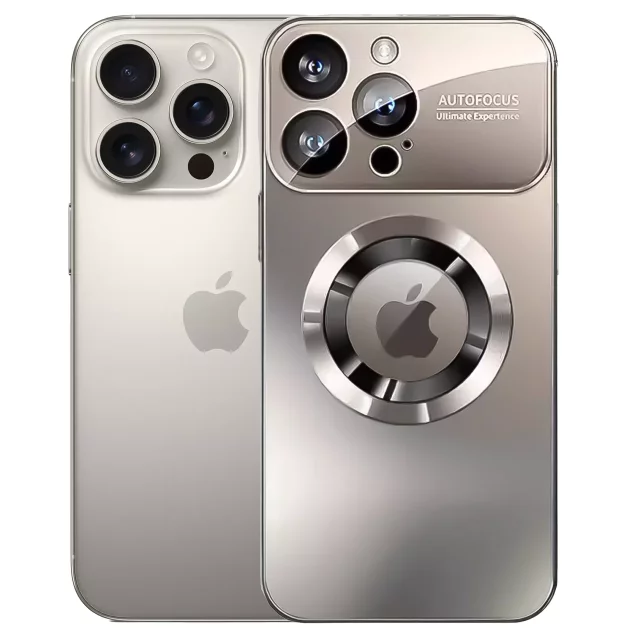 Apple iPhone 16 Pro Max Hülle Alogy MagSafe LuxeShield™ Hülle mit MagSafe Titanium Linsenschutz