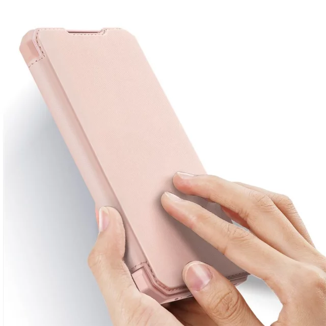 DUX DUCIS Skin X Holster Cover mit Flip Cover für Samsung Galaxy A72 4G rosa