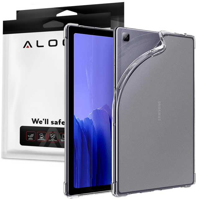 ShockProof Alogy Case for Samsung Galaxy Tab A7 10.4 T500/ T505 Clear Glass
