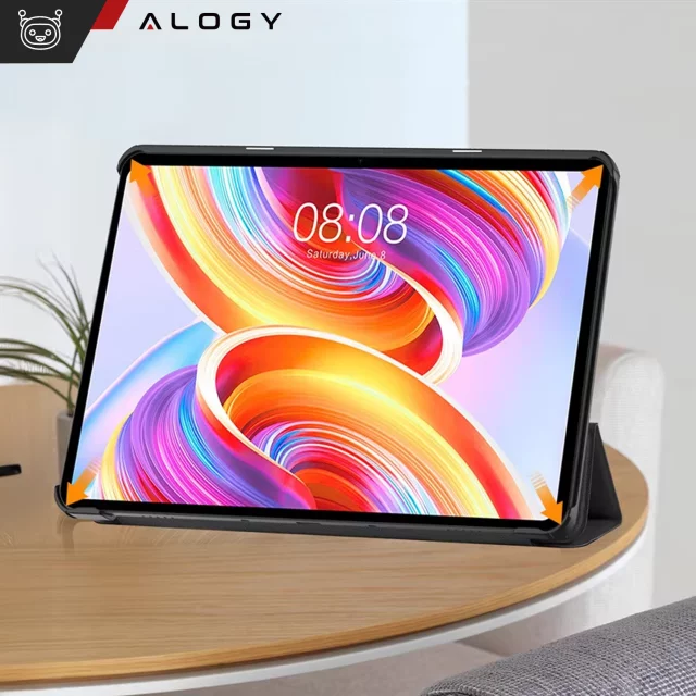 Lenovo Tab M10 3gen 3 GEN 10.1 2022 TB328FU TB328XU Tablet Case Alogy Book Cover Gray