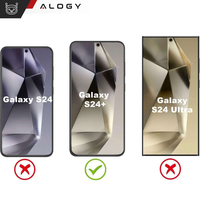Pouzdro pro Samsung Galaxy S24 Plus Armored Waterproof IP68 360 Armor Case se zabudovaným sklem Alogy černé