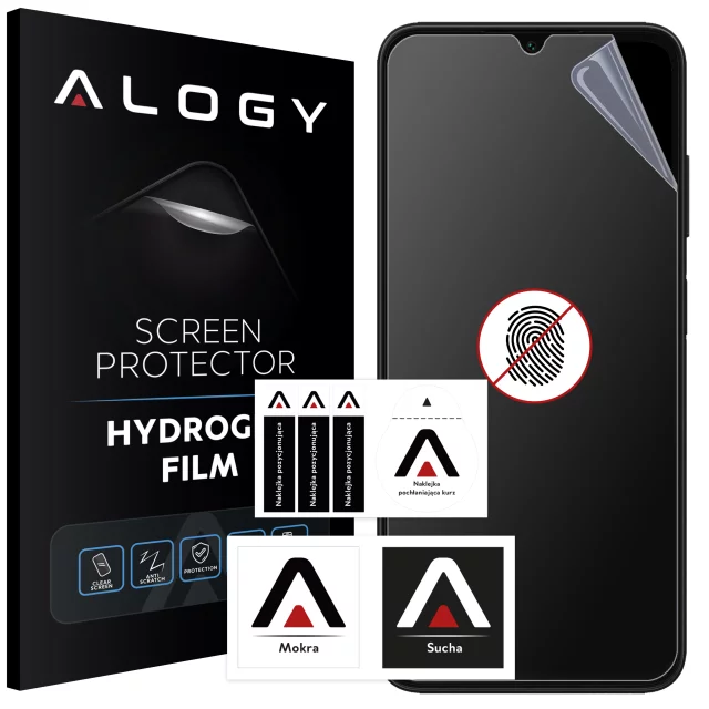 Folia "MATOWA" do Samsung A14 / A14 5G Hydrożelowa Alogy HydroSkin Matte Pro™ na ekran do etui "BEZ ODCISKU PALCÓW"