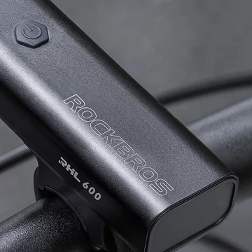 Rockbros RHL600 LED světlo na kolo 600lm IPX6 – černé