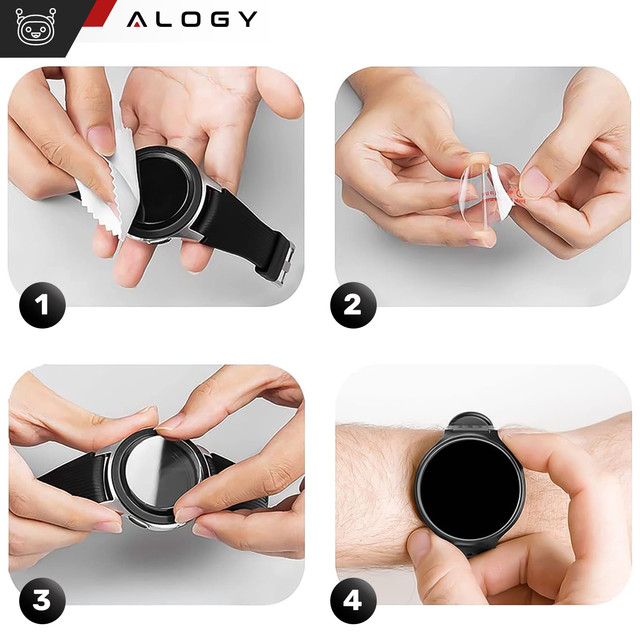 2x Alogy 9H tempered glass for Universal 38mm Diameter