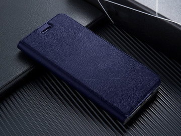 Flip Wallet Alogy Leather Case for Apple iPhone 11 Navy