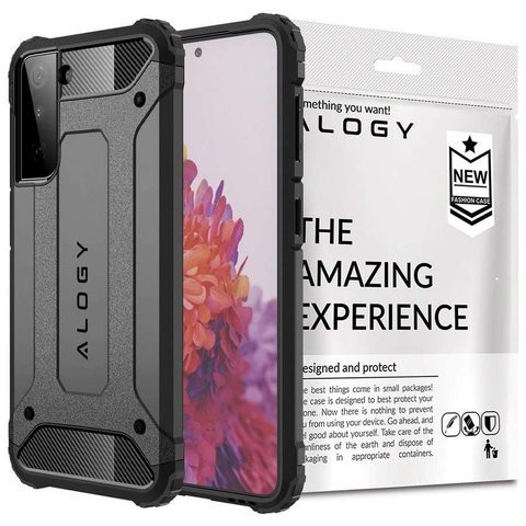 Pouzdro Alogy Hard Armor pro Samsung Galaxy S21 Plus šedé