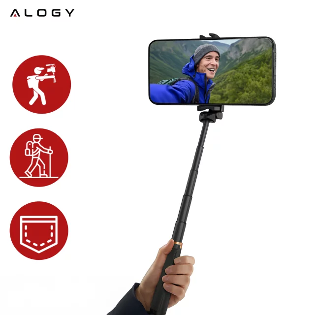 Handyhülle Wasserdichtes Gehäuse Alogy universal IPX8 bis 6,5 Schwarz