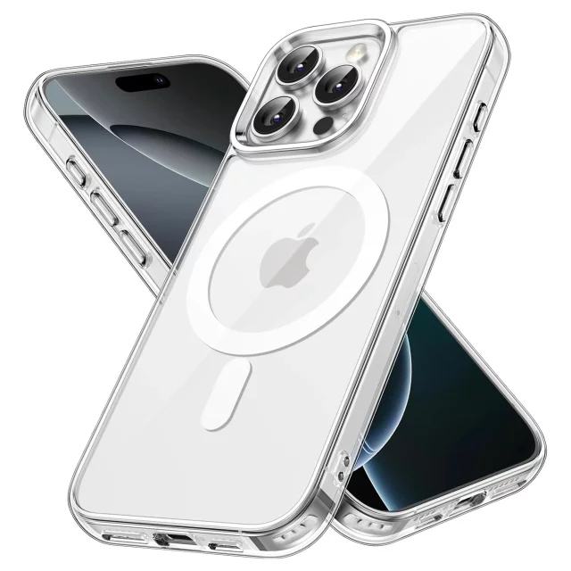 Apple iPhone 16 Pro Case Alogy Anti-Shock Hybrid Case for MagSafe Clear