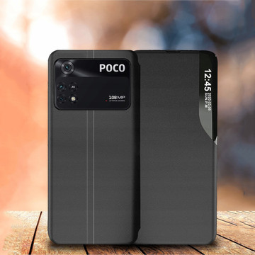 Alogy Smart View Cover Leather Wallet Case for Xiaomi Poco X4 Pro 5G