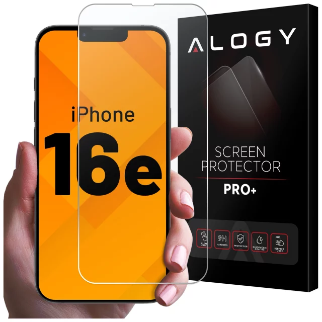 Tempered Glass for Apple iPhone 16 Pro Max Screen Protector 9H Alogy Heavy Pro ™️