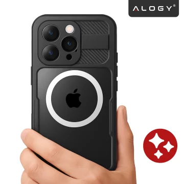 Alogy HydroArmor™ IP68 wasserdichte Hülle mit transparenter Rückseite, 360-Panzerabdeckung für MagSafe für Apple iPhone 16 Pro Max