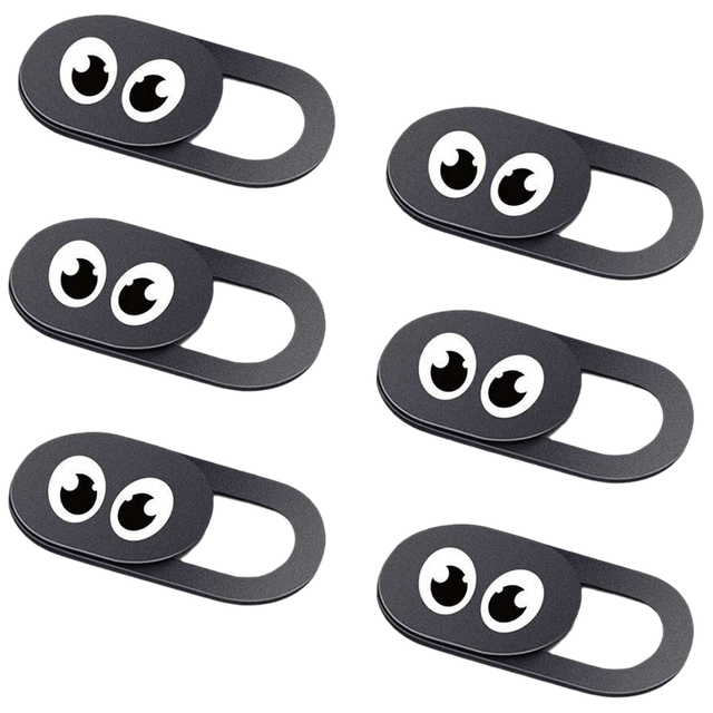 Osłonka zaślepka na kamerę x6 Alogy do laptopa Macbooka Czarna