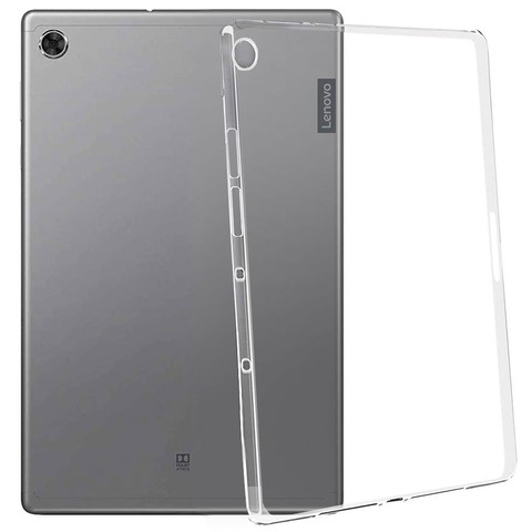 Silikonové pouzdro kryt pouzdro pro Lenovo M10 Plus TB-X606 průhledné