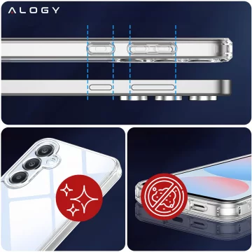 Alogy HybridShield™️ Case for Samsung Galaxy S24 FE Protective Phone Cover Transparent