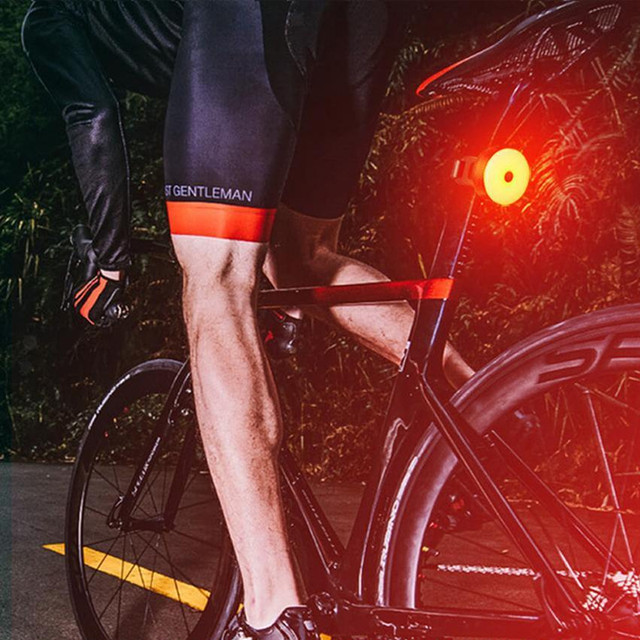 Fahrradlampe Fahrradlicht Hinten rote LED unter dem Sattel Blinkende Lampe für Fahrradheck