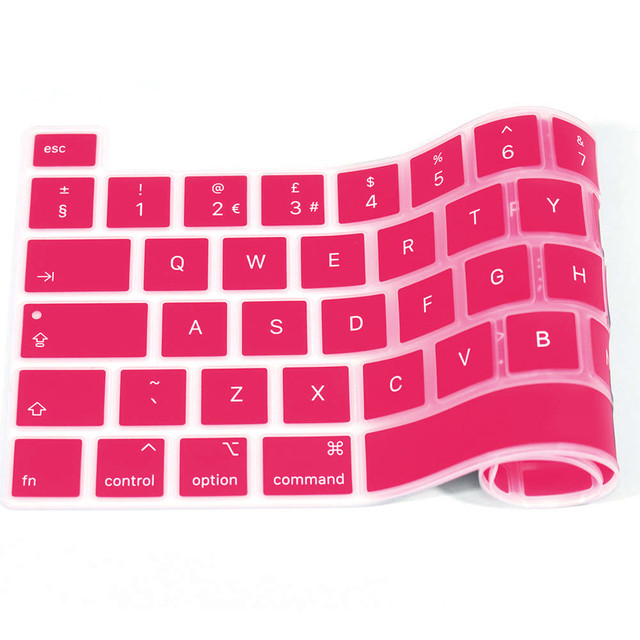 Alogy Schutzhülle Tastaturabdeckung für Apple Macbook Pro 13 / Pro 16 Pink