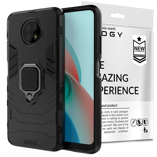 Etui Alogy Stand Ring Armor do Xiaomi Redmi Note 9T/ 9T 5G czarne