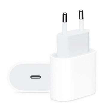 Alogy Wandladegerät Schnelles USB-C PD 20 W Lightning-Kabel 1 m weißes Gehäuse