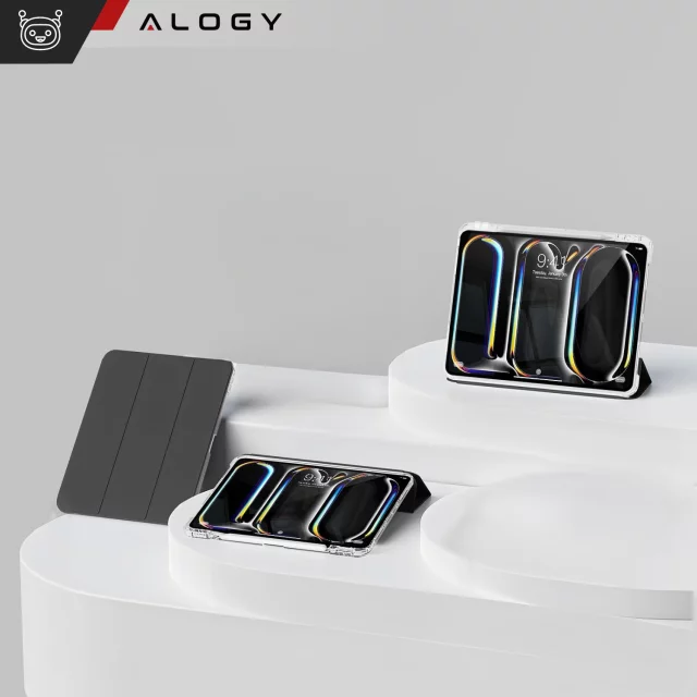 Case for iPhone 14 Pro Mag Safe Matt Case Cover matte Alogy Ring armored phone case Black