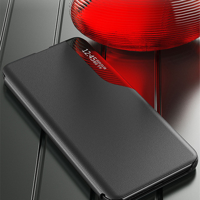 Etui zamykane Alogy Smart View Cover z klapką skórzane do Redmi Note 11/11s