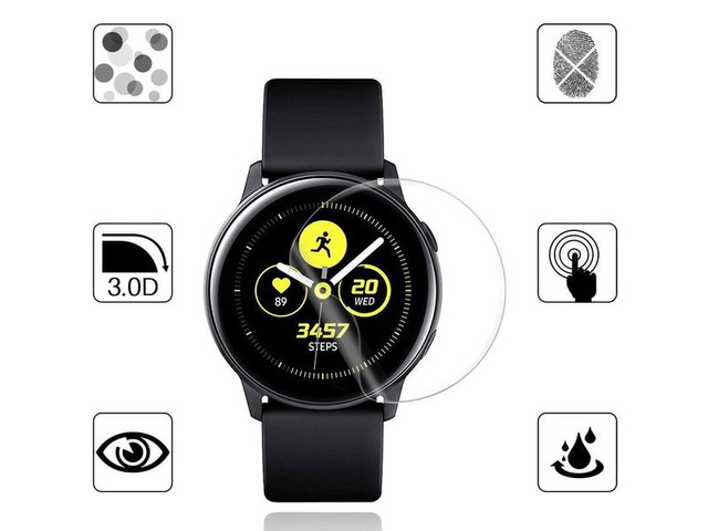 Folia hydrożelowa x3 Alogy Hydrogel do Galaxy Watch Active 2 44 mm