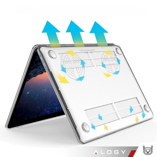 Alogy Hard Case for Apple MacBook Air 13 M1 2021 Transparent