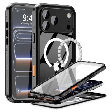 Alogy HydroArmor™ IP68 Hülle für Apple iPhone 17 Pro 6,3" - Schwarz