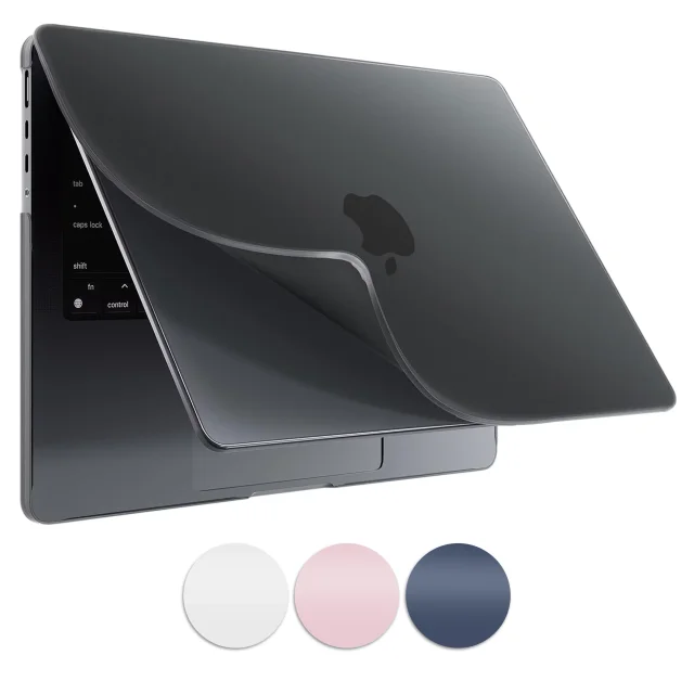 Etui ochronne do Apple Macbook Pro 16 - M1/M2/M3/M4 2021-2024 2025 Alogy AirGuard™ Elastyczna obudowa Matowa Czerń