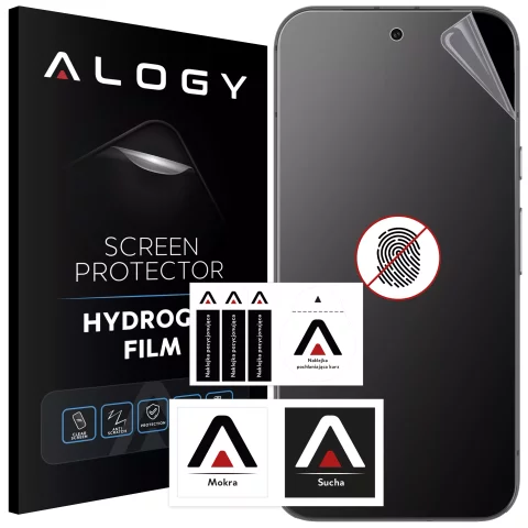 Folia "MATOWA" do Google Pixel 8 Hydrożelowa Alogy HydroSkin Matte Pro™ na ekran do etui "BEZ ODCISKU PALCÓW"