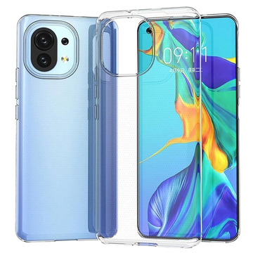 Alogy Silikonhülle Gehäusehülle für Xiaomi Mi 11 transparent