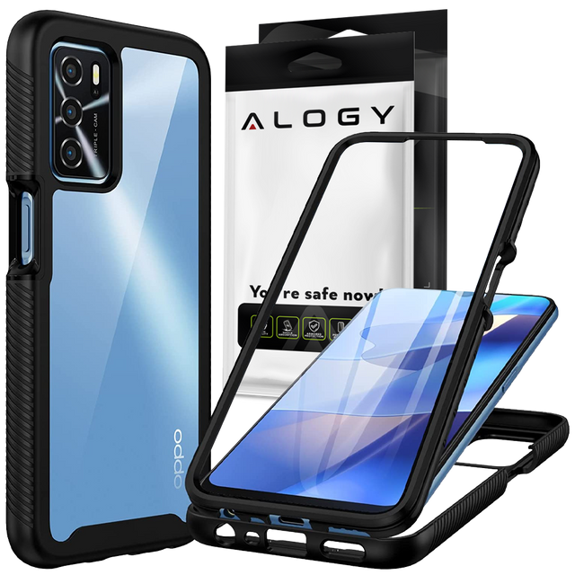 Etui na telefon Pancerne 360 obudowa Alogy Armor Case do Oppo A54s/ A16/ A16s